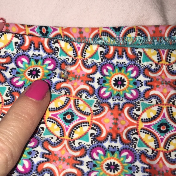 NWT profile blush bikini bottoms skirt skort Sz s - Picture 7 of 7